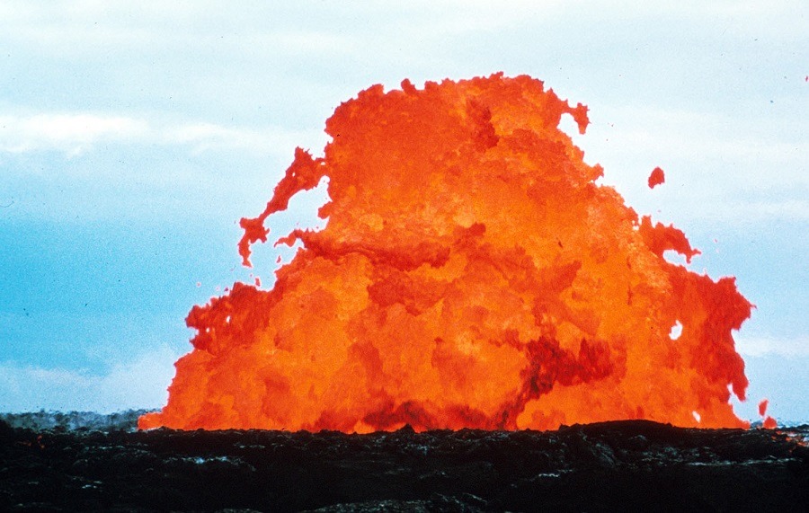 Kilauea's Spectacular 1969 to 1974 Mauna Ulu Eruption 14