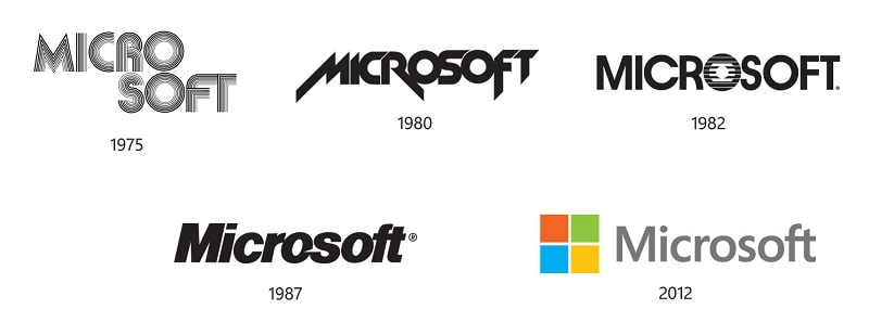 Microsoft-Logo-history