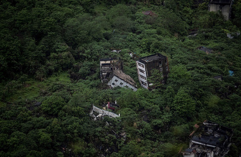 CHINA-QUAKE-TOURISM