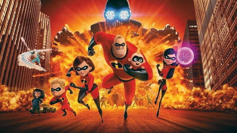 ภาพจากหนังดิสนีย์ (Disney) เรื่อง Incredibles 2