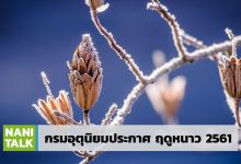 ฤดูหนาว 2561