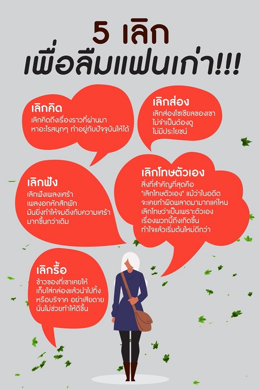 วิธีลืมแฟนเก่า #2 วิธีลืมแฟนเก่า