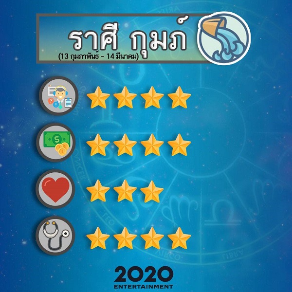 ดวงราศีกุมภ์ #3 ดวงราศีกุมภ์