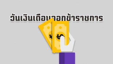 ตารางเงินเดือนข้าราชการ 2567 เช็กเงินเข้าบัญชีวันไหน?