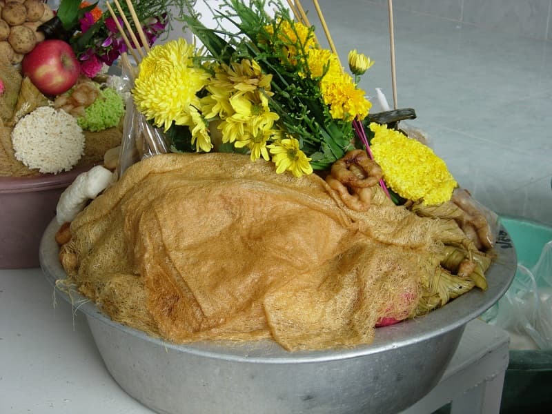 ขนมที่นิยมทำในเทศกาลสารทไทย