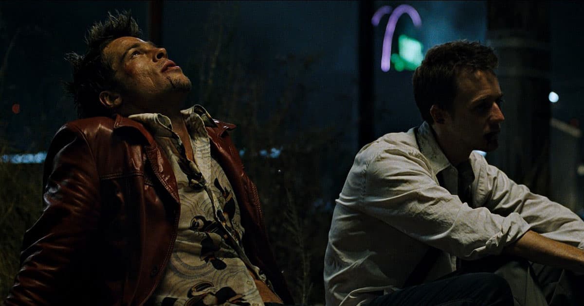 หนังขึ้นหิ้งน่าดูของเดวิด ฟินเชอร์ (David Fincher) เรื่อง Fight Club (ไฟท์ คลับ ดิบดวลดิบ)