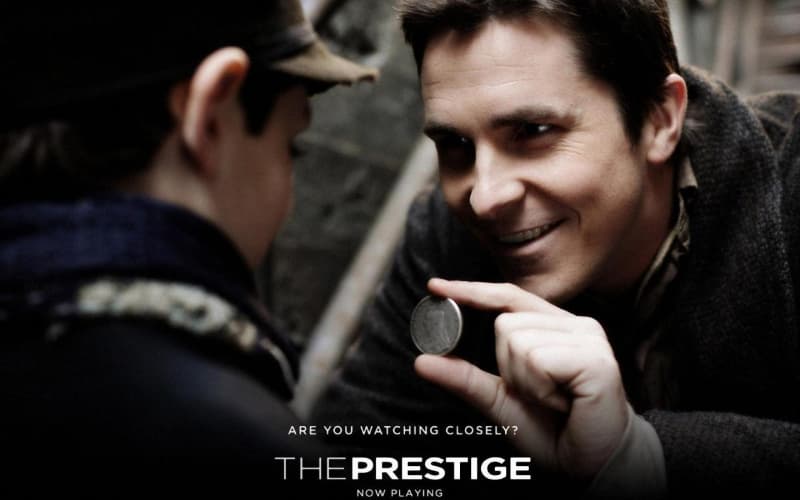 หนังทริลเลอร์ หนังจิตวิทยา เรื่อง The Prestige