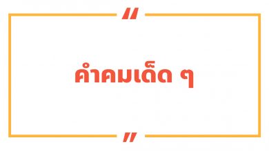 คําคมเด็ด ๆ คําคมโดน ๆ สั้น ๆ ลงเฟส ได้ใจความกระแทกใจ