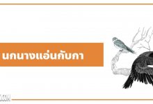 นิทานอีสป : นกนางแอ่นกับกา (The Swallow & the Crow)