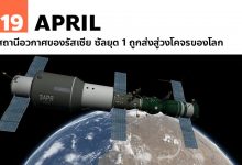19 เมษายน สถานีอวกาศของรัสเซีย ซัลยุต 1 ถูกส่งสู่วงโคจรของโลก