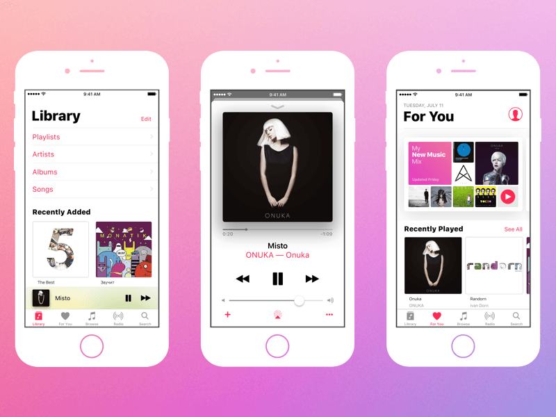 แอปฟังเพลง Apple Music