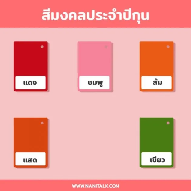 สีมงคลประจำปีกุน 2563