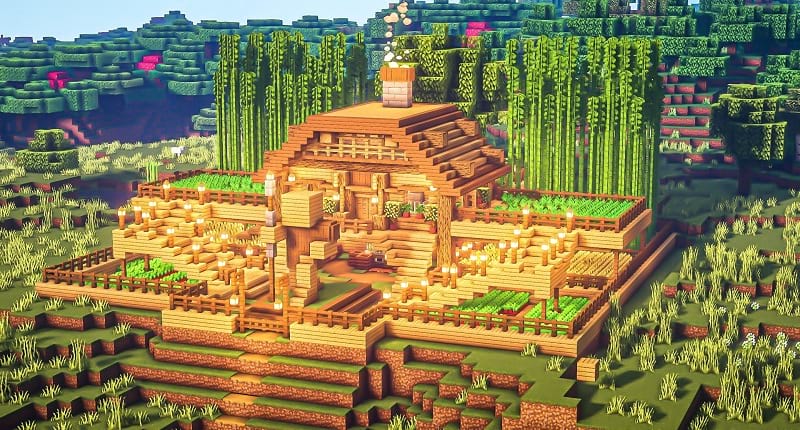 เกมปลูกผักทําฟาร์ม Minecraft