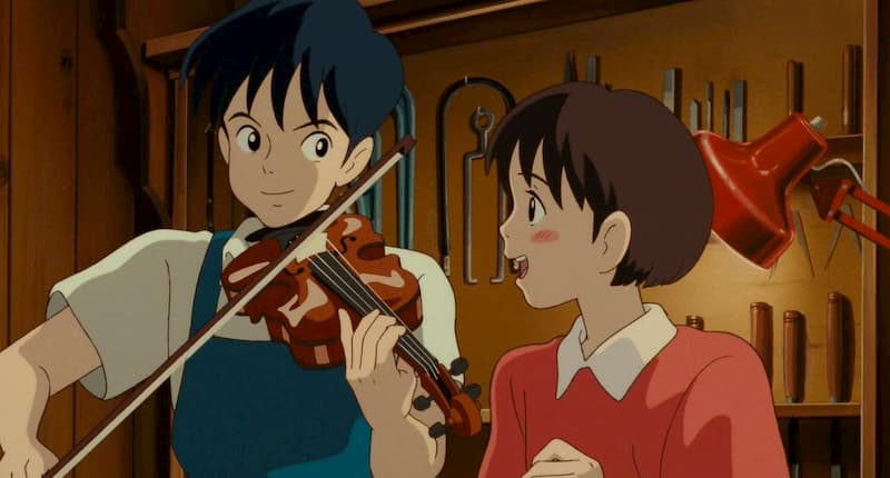 หนังอนิเมชั่นของ สตูดิโอจิบลิ (Studio Ghibli) เรื่อง Whisper of the Heart