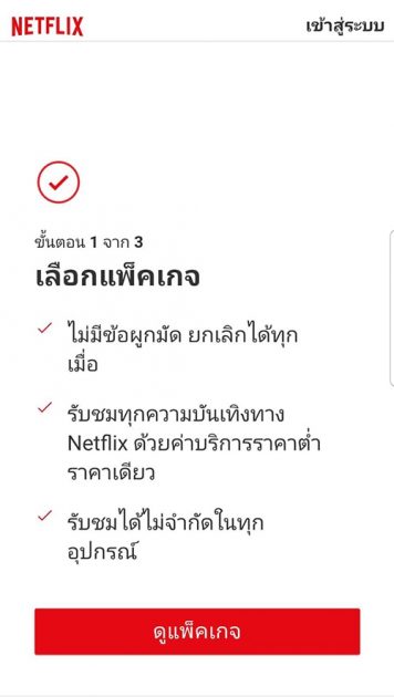 วิธีสมัคร NETFLIX 1