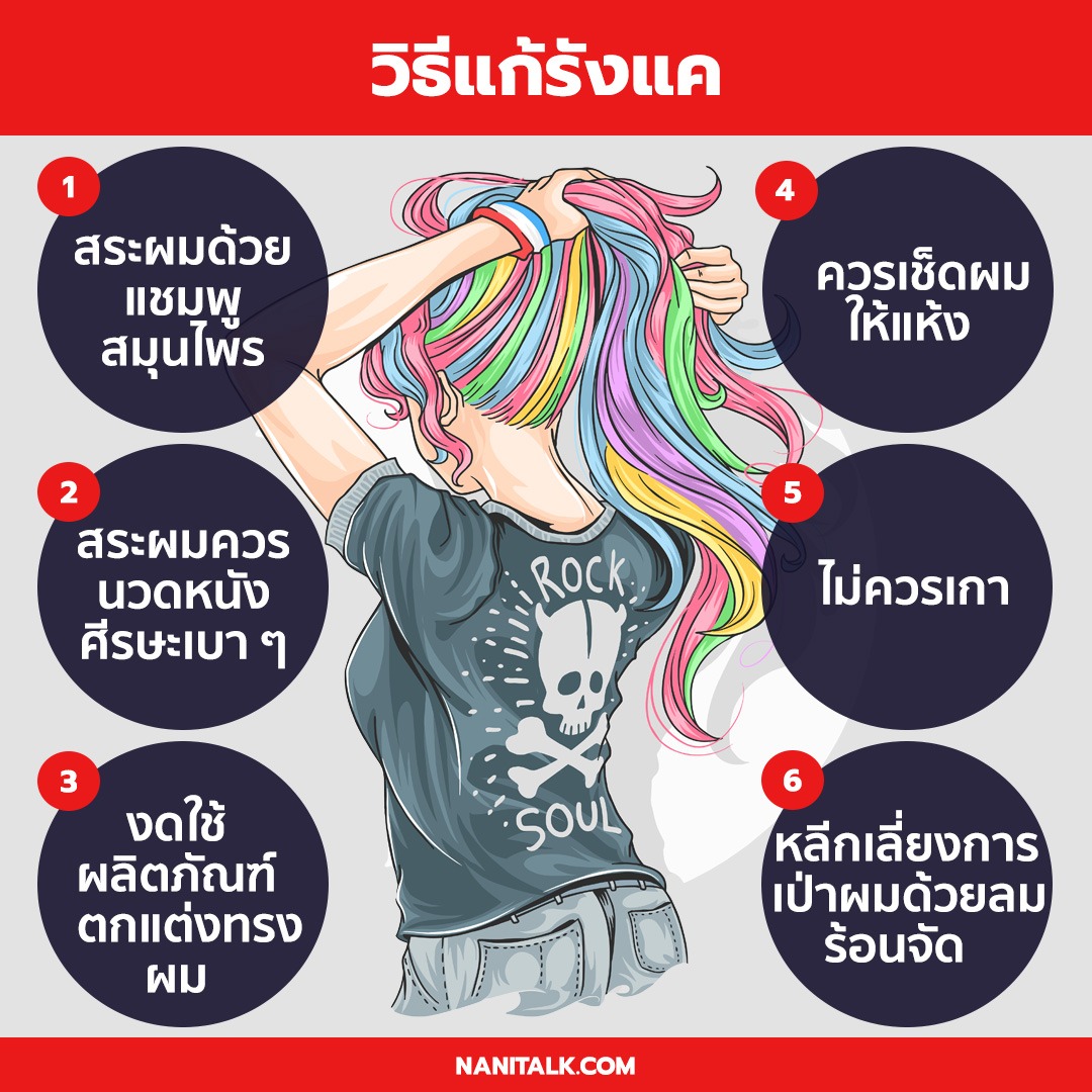 วิธีแก้รังแค