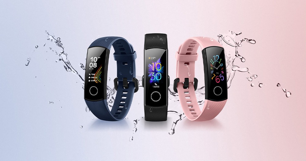 Huawei Honor Band 5 พร้อมเซนเซอร์วัดค่าออกซิเจนในเลือด (SpO2)