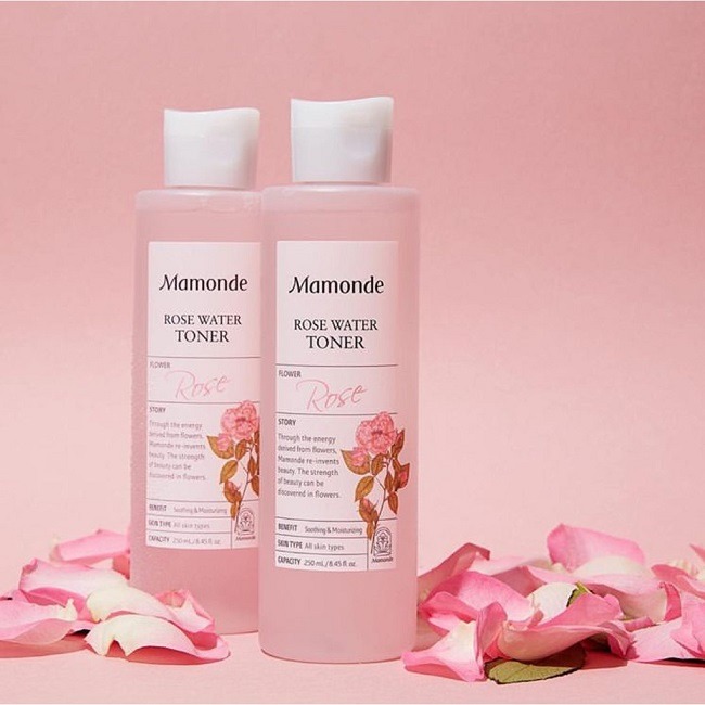 โทนเนอร์ Mamonde-Rose-Water-Toner