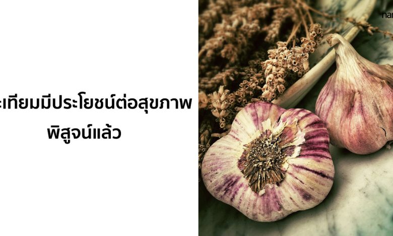 กระเทียมมีประโยชน์ต่อสุขภาพ พิสูจน์แล้ว!