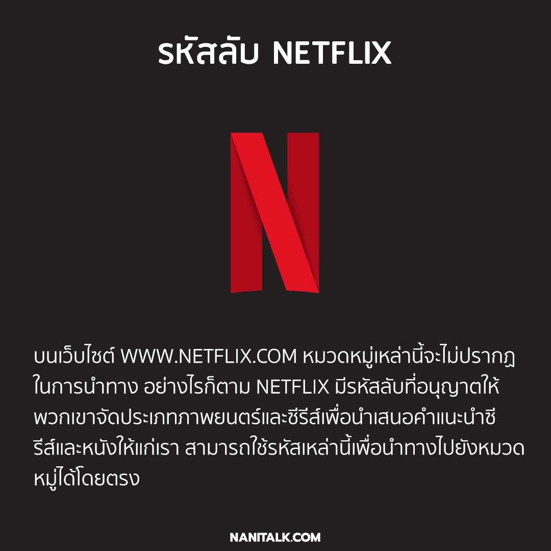 รหัสลับ Netflix