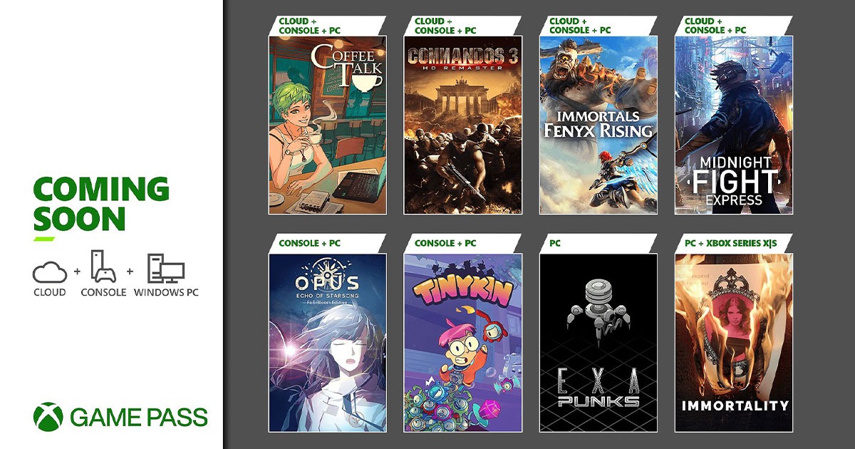 6 เกมใหม่บน Xbox Game Pass เดือนสิงหาคม 2022