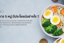 อาหาร 5 หมู่ มีประโยชน์อย่างไร ?