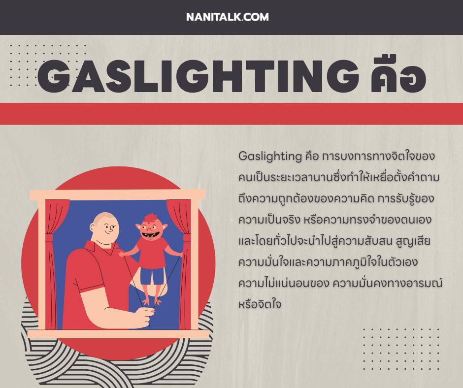 Gaslighting คือ