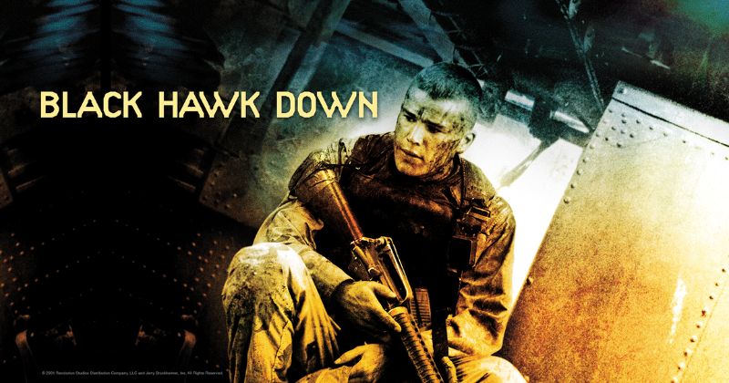 หนังสงคราม เรื่อง Black Hawk Down