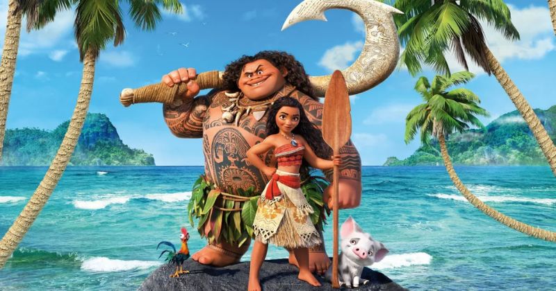 การ์ตูนดิสนีย์และพิกซาร์ (Disney & Pixar) เรื่อง Moana โมอาน่า ผจญภัยตำนานหมู่เกาะทะเลใต้