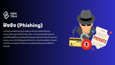 ฟิชชิง (Phishing) คืออะไร? การหลอกลวง และการป้องกันตนเอง