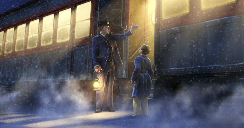 หนังคริสต์มาส เรื่อง The Polar Express 2004