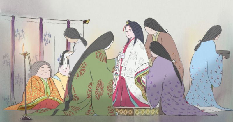 หนังอนิเมชั่นของ สตูดิโอจิบลิ (Studio Ghibli) เรื่อง The Tale of Princess Kaguya