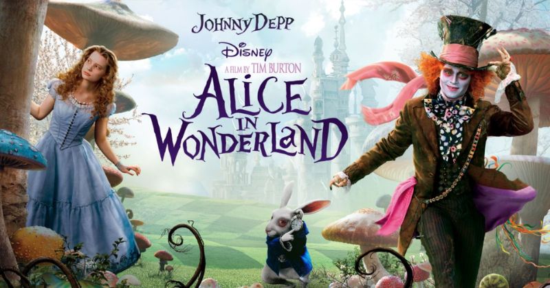 หนังแฟนตาซี เรื่อง Alice in Wonderland 2010