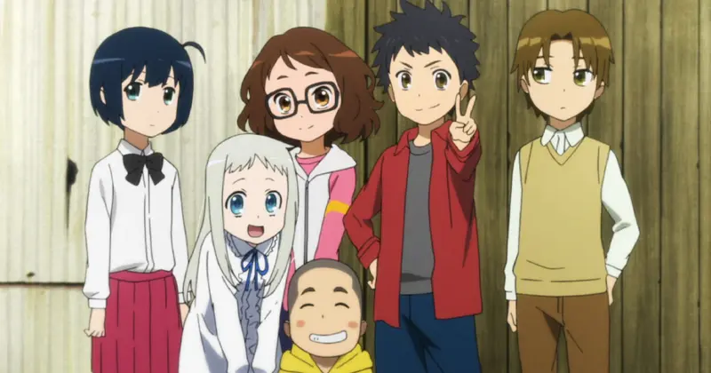 อนิเมะเศร้า เรื่อง Anohana: The Flower We Saw That Day ดอกไม้ มิตรภาพ และความทรงจำ (2011)