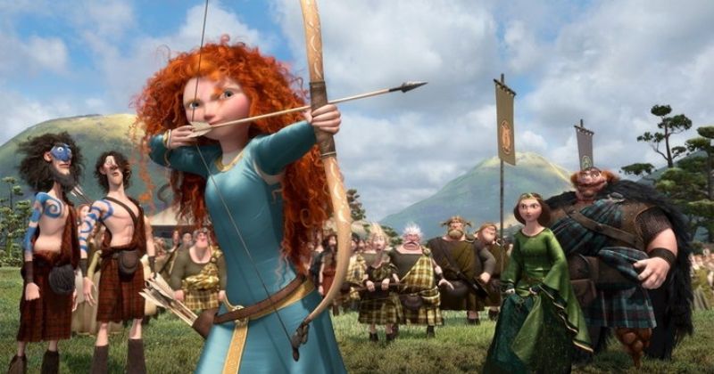 การ์ตูนดิสนีย์และพิกซาร์ (Disney & Pixar) เรื่อง Brave นักรบสาวหัวใจมหากาฬ 2012