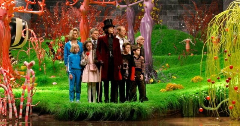 หนังแฟนตาซี เรื่อง Charlie and the Chocolate Factory 2005