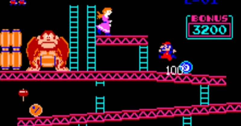 เกมอาร์เคด Donkey Kong ยุค 80s และ 90s