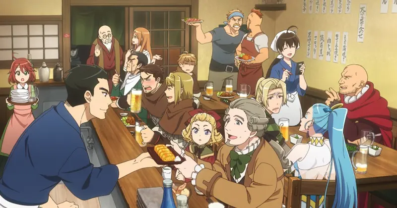 อนิเมะทำอาหาร เรื่อง Isekai Izakaya: Koto Aitheria no Izakaya Nobu (อิซากายะ ต่างโลก โนบุ)