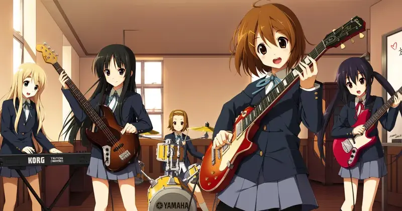 อนิเมะตลก เรื่อง K-On