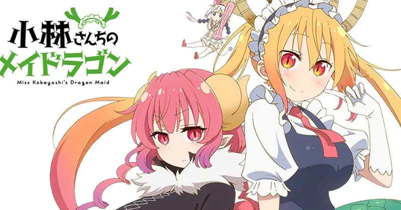 อนิเมะแฟนตาซี เรื่อง Kobayashi san Chi no Maid Dragon Miss Kobayashis Dragon Maid