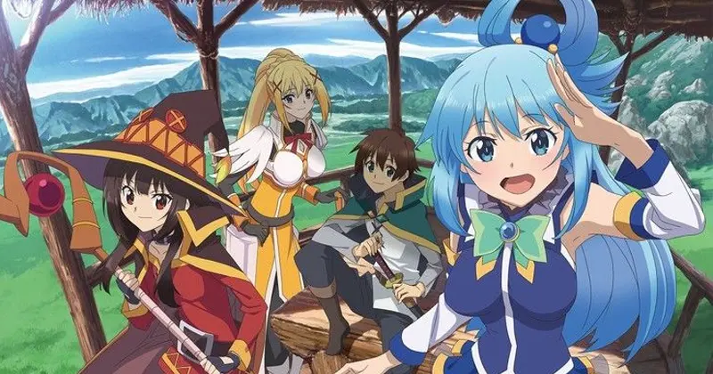 อนิเมะเวทมนต์ เรื่อง KonoSuba Gods Blessing on This Wonderful World Kono Subarashii Sekai ni Shukufuku wo! (ขอให้โชคดีมีชัยในโลกแฟนตาซี!)