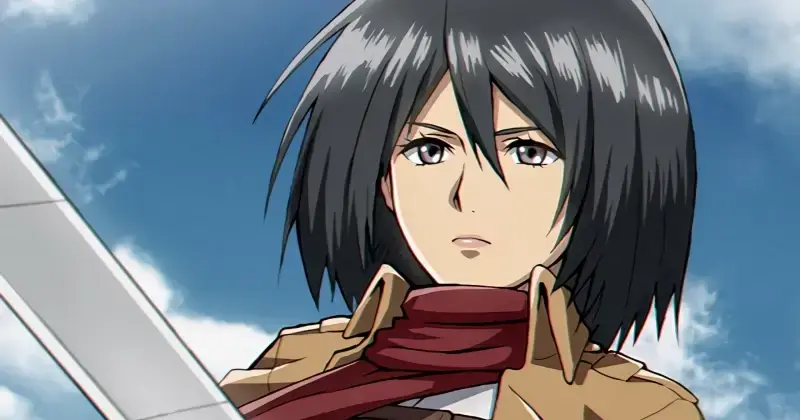 อนิเมะไวฟุ (Waifus) ตัวละคร Mikasa Ackerman เรื่อง Attack on Titan