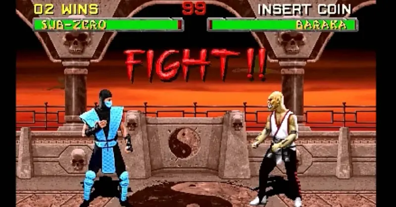 เกมอาร์เคด Mortal Kombat II ยุค 80s และ 90s