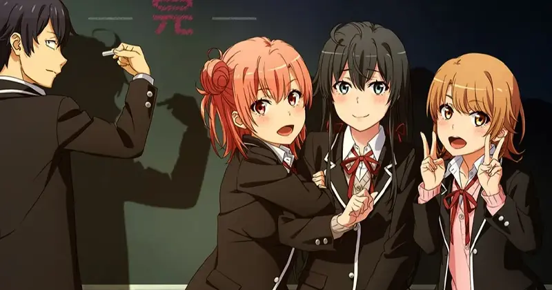 อนิเมะตลก เรื่อง My Teen Romantic Comedy SNAFU Yahari Ore no Seishun Love Comedy wa Machigatteiru