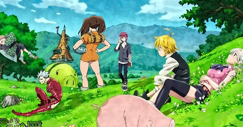 แฟนเซอร์วิส (Fan Service) เรื่อง Nanatsu no Taizai (The Seven Deadly Sins) 