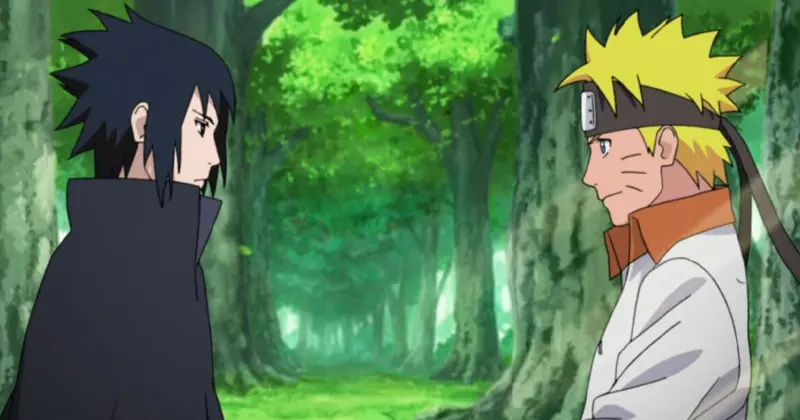 อนิเมะคู่รัก Naruto และ Sasuke เรื่อง Naruto