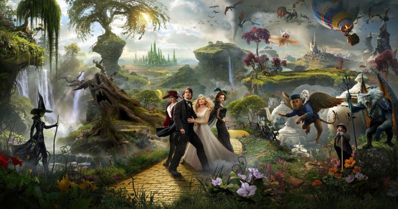 หนังเวทมนตร์แม่มดพ่อมด เรื่อง Oz the Great and Powerful (ออซ มหัศจรรย์พ่อมดผู้ยิ่งใหญ่) 2013