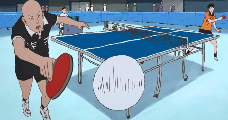 อนิเมะกีฬา เรื่อง PING PONG THE ANIMATION