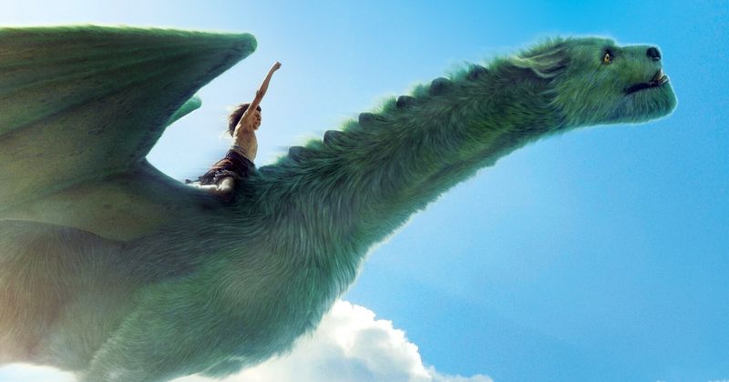 ภาพจากหนังดิสนีย์ (Disney) เรื่อง Pete's Dragon (พีทกับมังกรมหัศจรรย์) 2016