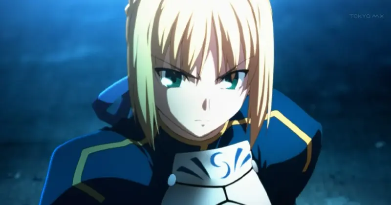 อนิเมะไวฟุ (Waifus) ตัวละคร Saber เรื่อง Fate/stay night